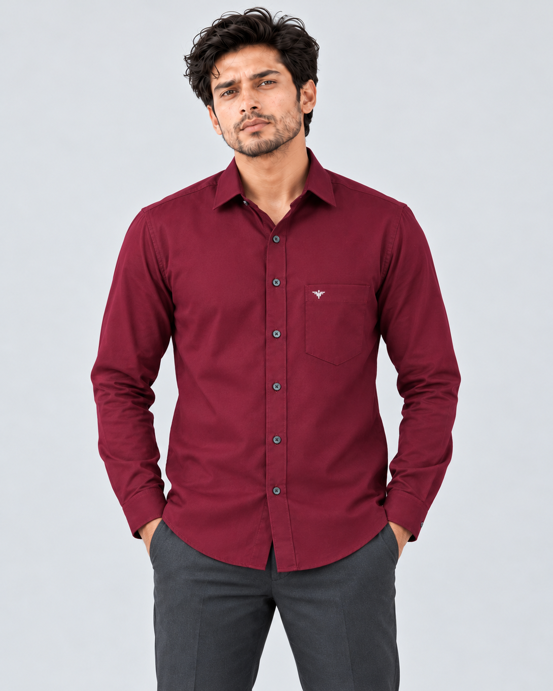 Zewed Crimson Noir- Burgundy - Image 2